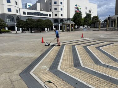 日立シビックセンター噴水広場